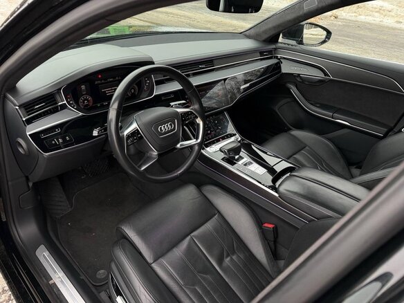 2018 Audi A8 Long 55 TFSI IV (D5), чёрный, 4150000 рублей - вид 15