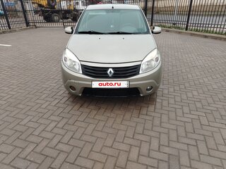 2012 Renault Sandero I, бежевый, 530000 рублей, вид 2
