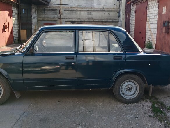 2009 Lada (ВАЗ) 2107, зелёный, 300000 рублей - вид 3