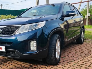 2017 Kia Sorento II Рестайлинг, синий, 1750000 рублей, вид 2