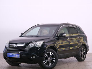 2008 Honda CR-V III, чёрный, 1329000 рублей, вид 3