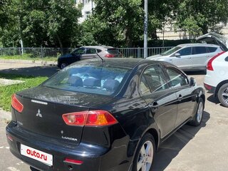 2008 Mitsubishi Lancer X, чёрный, 750000 рублей, вид 4