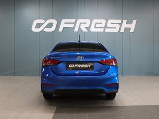 2017 Hyundai Solaris II, синий, 1290000 рублей, вид 4