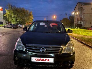 2013 Nissan Almera III (G15), чёрный, 380000 рублей, вид 2