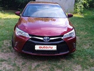2017 Toyota Camry US Market VII (XV50) Рестайлинг, красный, 2230000 рублей, вид 2