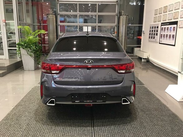 2021 Kia Rio IV Рестайлинг, серый, 1650000 рублей - вид 7