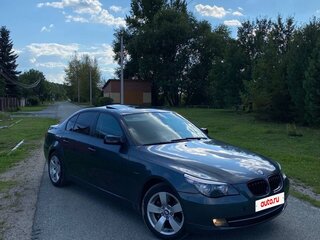 2007 BMW 5 серии 520i V (E60/E61) Рестайлинг, серый, 1150000 рублей, вид 3