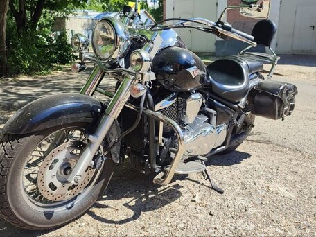 2013 Kawasaki VN900 Vulcan, чёрный, 615000 рублей, вид 2