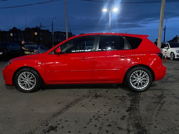 2007 Mazda 3 I (BK) Рестайлинг, красный, 650000 рублей - вид 7