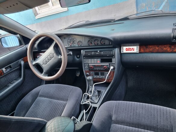 1993 Audi 100 IV (C4), чёрный, 750000 рублей - вид 8