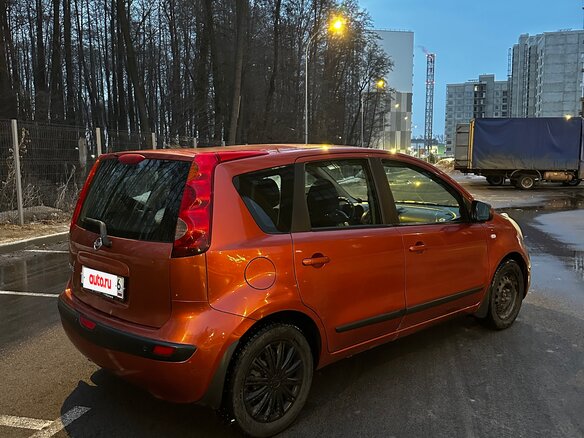 2006 Nissan Note I, красный, 425000 рублей - вид 3