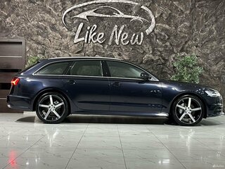 2017 Audi A6 IV (C7) Рестайлинг, синий, 3098000 рублей, вид 3