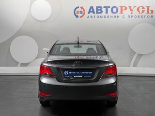 2016 Hyundai Solaris I Рестайлинг, серый, 1122000 рублей, вид 4