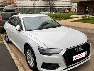 2020 Audi A6 40 TFSI V (C8), белый, 3900000 рублей, вид 2