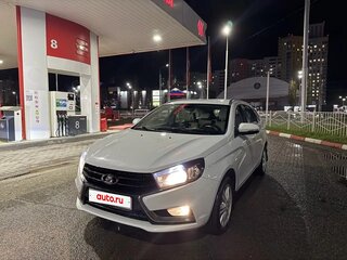 2019 Lada (ВАЗ) Vesta SW I, белый, 750000 рублей, вид 1