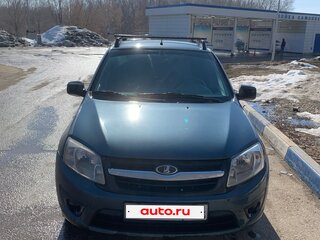 2014 Lada (ВАЗ) Granta I, серый, 300000 рублей, вид 2
