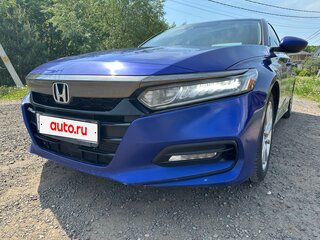 2019 Honda Accord X, синий, 1620000 рублей, вид 4