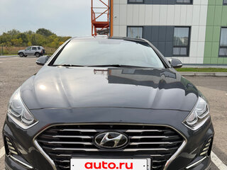 2018 Hyundai Sonata VII (LF) Рестайлинг, серый, 1650000 рублей, вид 3