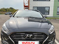 2018 Hyundai Sonata VII (LF) Рестайлинг, серый - вид 2