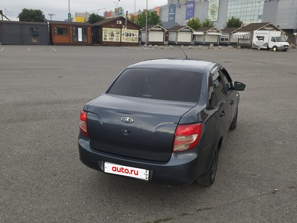 2017 Lada (ВАЗ) Granta I, серый, 625000 рублей - вид 5
