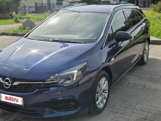 2021 Opel Astra K Рестайлинг, синий, 1590000 рублей, вид 2