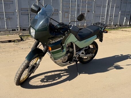 1997 Honda Transalp 400, зелёный, 299000 рублей, вид 1