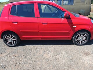 2008 Kia Picanto I Рестайлинг, красный, 550000 рублей, вид 3