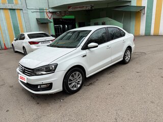 2019 Volkswagen Polo V Рестайлинг, белый, 785000 рублей, вид 2