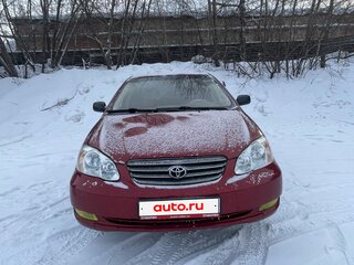 2002 Toyota Corolla IX (E120, E130), красный, 620000 рублей, вид 2
