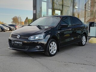 2013 Volkswagen Polo V, чёрный, 760000 рублей, вид 1