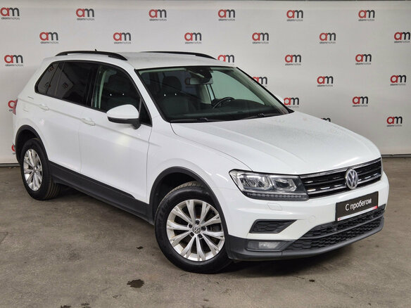 2020 Volkswagen Tiguan II, белый, 2029000 рублей