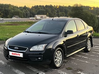 2007 Ford Focus II Рестайлинг, чёрный, 280000 рублей, вид 1