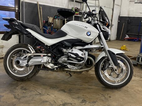2008 BMW R 1200 R, белый, 580000 рублей, вид 3