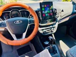 2018 Lada (ВАЗ) Vesta SW Cross I, серый, 1400000 рублей, вид 4