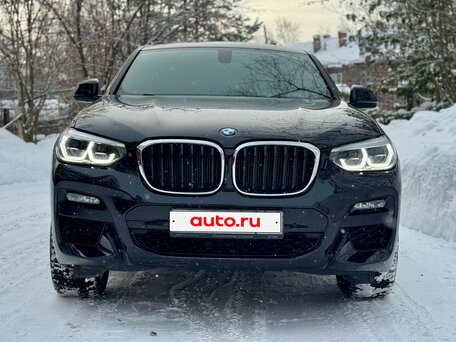 2021 BMW X4 30i II (G02), чёрный, 5150000 рублей, вид 3