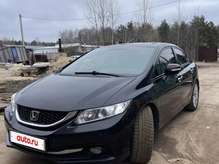 2013 Honda Civic IX Рестайлинг, чёрный, 1495000 рублей, вид 2