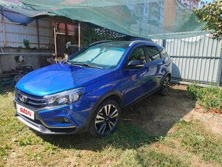 2021 Lada (ВАЗ) Vesta SW Cross I, синий, 1100000 рублей, вид 1