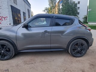 2017 Nissan Juke I Рестайлинг, серый, 1550000 рублей, вид 4