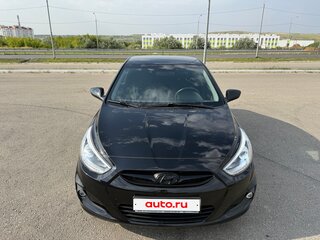 2013 Hyundai Solaris I, чёрный, 800000 рублей, вид 1