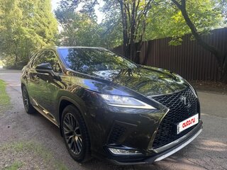 2020 Lexus RX 350 IV Рестайлинг, чёрный, 4700000 рублей, вид 3