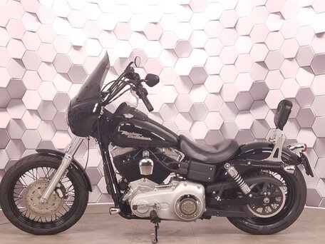 2008 Harley-Davidson Street Bob, чёрный, 677000 рублей, вид 4