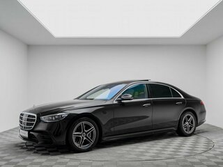 2021 Mercedes-Benz S-Класс 400 d Long 4MATIC VII (W223), чёрный, 8490000 рублей, вид 1