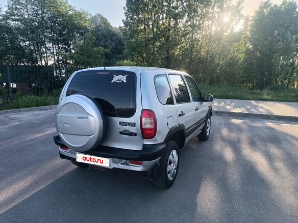 2003 Chevrolet Niva I, серебристый, 315000 рублей - вид 6