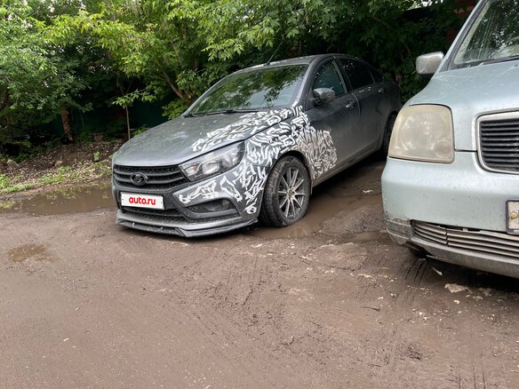 2018 Lada (ВАЗ) Vesta I, серый, 1000000 рублей - вид 12