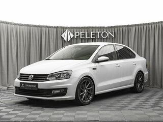 2018 Volkswagen Polo V Рестайлинг, белый, 1240000 рублей, вид 1
