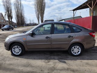 2017 Lada (ВАЗ) Granta I, коричневый, 620000 рублей, вид 4