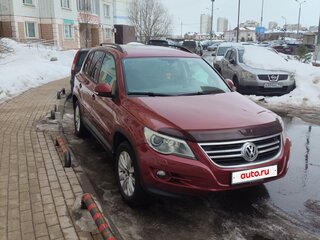 2009 Volkswagen Tiguan I, красный, 1100000 рублей, вид 3