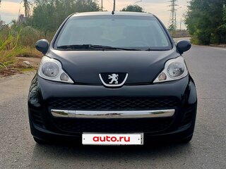 2011 Peugeot 107 I Рестайлинг, чёрный, 485000 рублей, вид 3