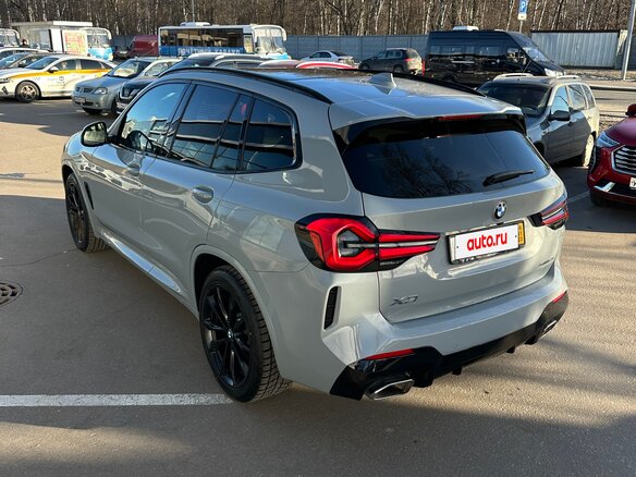 2022 BMW X3 30i xDrive III (G01) Рестайлинг, серебристый, 3200000 рублей - вид 3