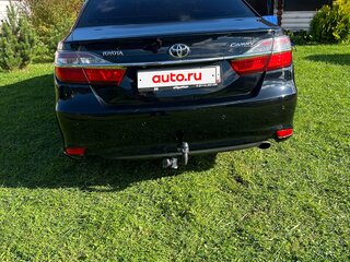 2015 Toyota Camry VII (XV50) Рестайлинг, чёрный, 1900000 рублей, вид 5